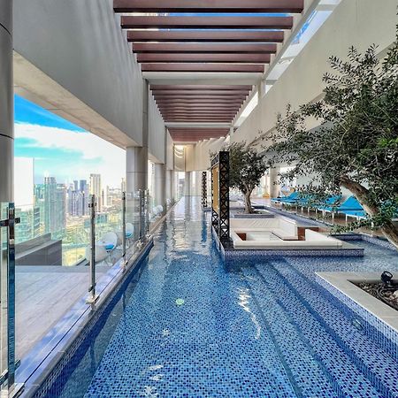Highest Infinity Pool In Downtown Dubai Lägenhet Exteriör bild
