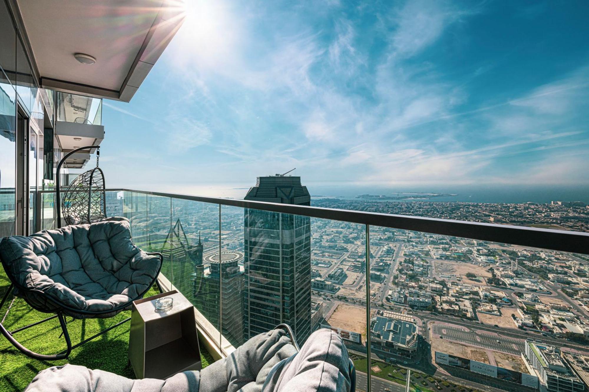 Highest Infinity Pool In Downtown Dubai Lägenhet Exteriör bild